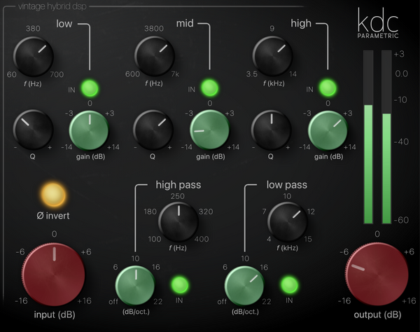 KDC Parametric Equalizer